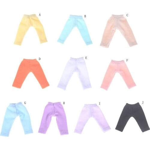 Long Pants Doll Tights Pants Leggings For Obitsu11 OB11 1/12 BJD Doll Pants Clothes Doll Accessories Candy Color