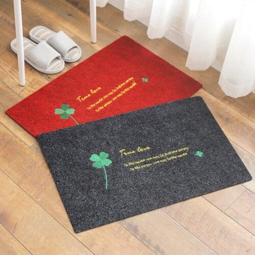 Household Floor Mats Entry Door Mats Bedroom Door Kitchen Absorbent Floor Mats Anti-Slip Mat Carpet