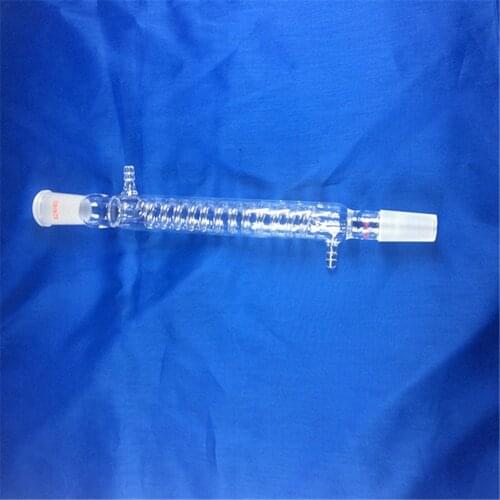 200mm 24/40 Graham condenser, Condenser with Coiled Innner Tube ,Used for Distillation Unit allhin