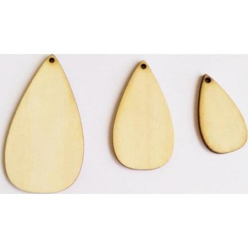 Laser Cut Wood Blanks,Wood Cutouts for Earrings,Blank Wooden Earrings,Wood Earring Blanks