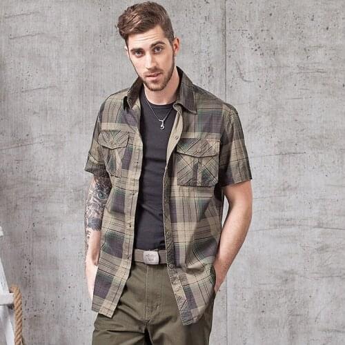 Outdoor Short Sleeve Summer Sports T-shirt Men Casual Slim Breathable Tactical T-shirts Training Climbing Trekking Hiking Shirts