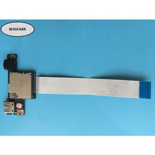Genuine Original For Lenovo G40-70 G50-70 USB Audio SD Card Reader Board with Cable NS-A271 NS-A361