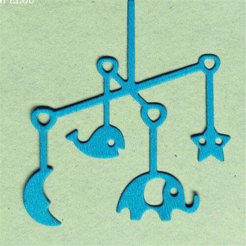 PANFELOU Easter The elephant bells Scrapbooking DIY album cards paper die metal craft stencils punch cuts dies cutting