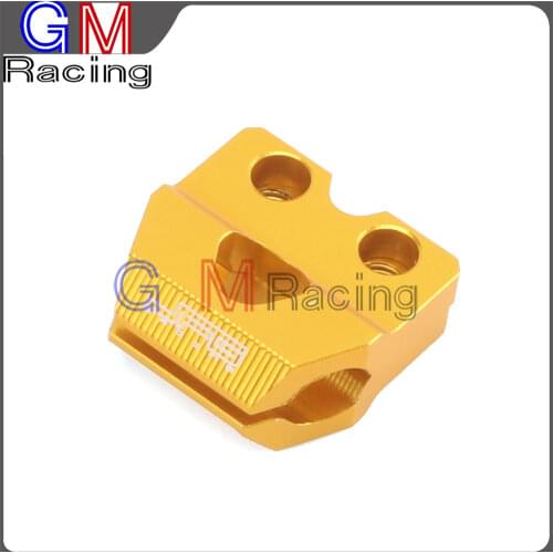 Motorcycle CNC Aluminum Front Brake Line Hose Clamps Holder For SUZUKI RM85 RM125 RM250 RMZ250 RMZ450 RMX450Z DRZ400SM RMZ DRZ