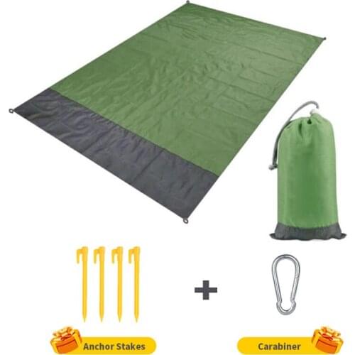 Portable Folding Camping Mat Waterproof Pocket Beach Blanket