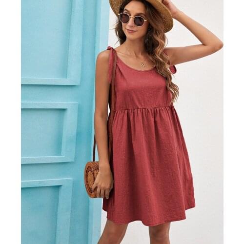 RANMO Linen Summer Dresses