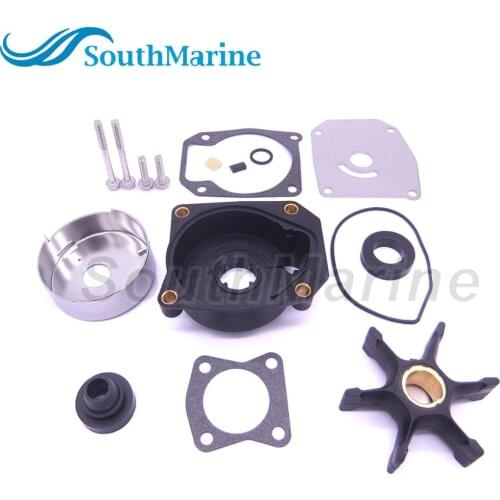 Boat Motor 5000308 Water Pump Repair Kit with Housing for Evinrude Johnson OMC BRP 40HP 50HP 55HP 60HP Outboard Engine