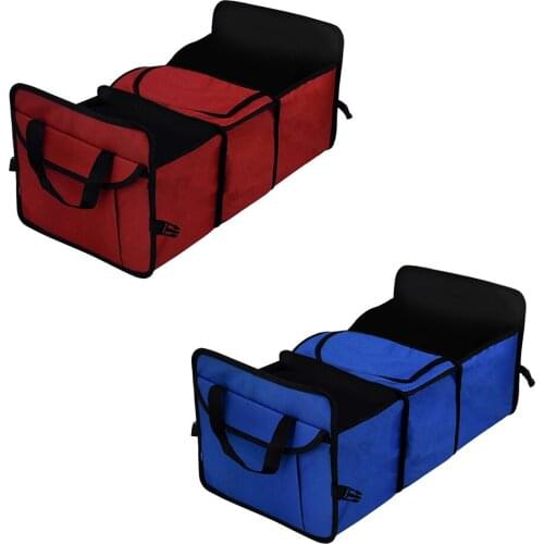 FangNymph 10L Foldable Storage Box Car Trunk Box Portable Organizer Waterproof Oxford Cloth Holder Container BAG For Clothes Toy