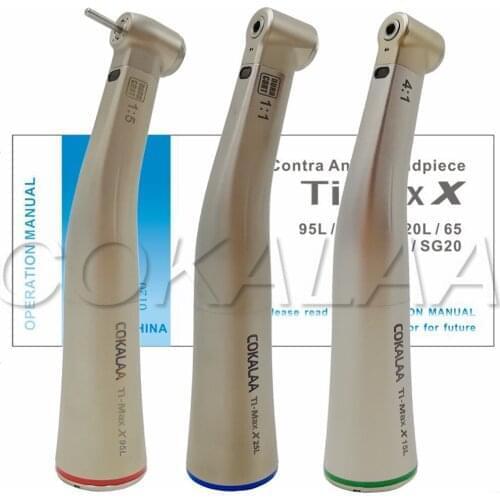 Top quality Dental MicroMotor Inner water way contra angle E-Type polish Handpiece 1:5 1:1 20:1