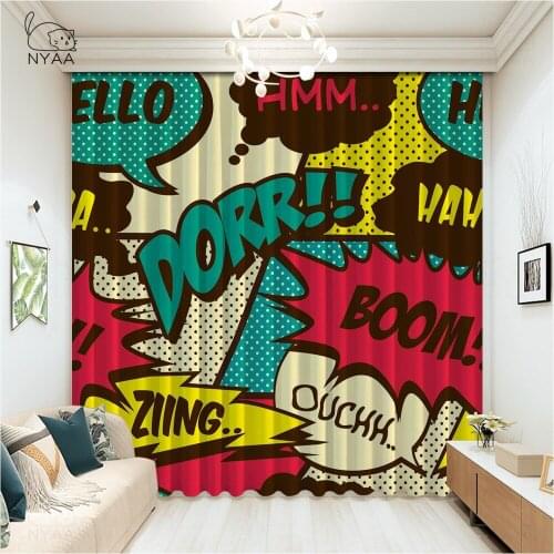 Custom Graffiti Art Curtains Canada Frenchb Office Curtain Luxury Living Room Home Hotel Curtains For Kitchen Set Micro Shading