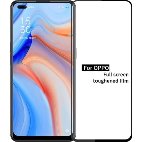 For OPPO Reno 4 Reno 3 Reno 2 glass tempered glass screen protector full cover For Reno 10X Zoom tempered glass protect film