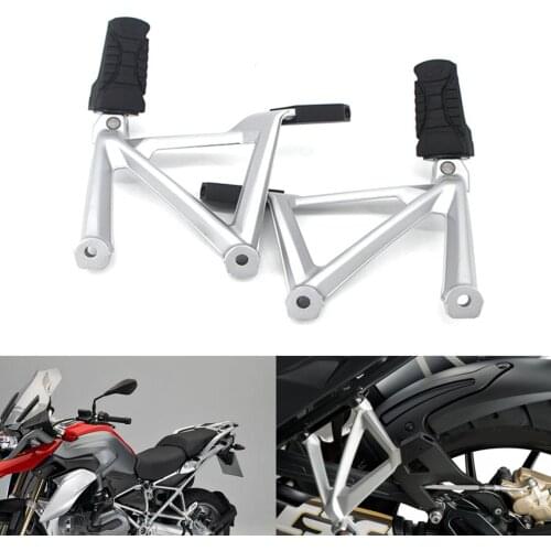 1pair Rear Passenger Foot Pegs Footpegs for BMW R1200GS LC ADV 2014-2017