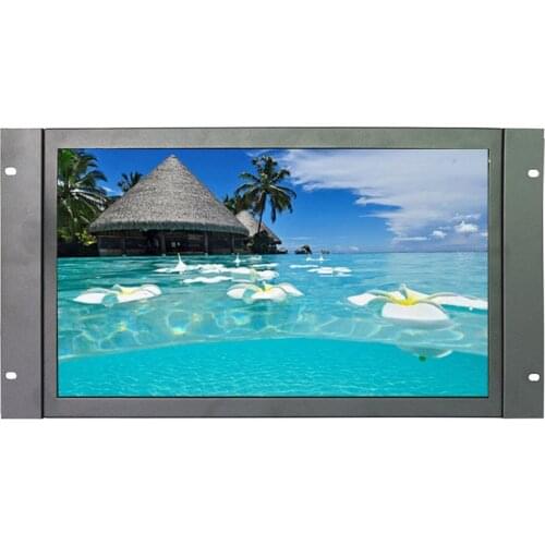 1920*1080 17 Inch 16:9 Wide Resistive Touch Monitor Open Frame Industrial Touch Monitor with AV/BNC/VGA/HDMI Interface