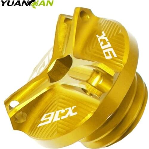 For YAMAHA XJ6 DIVERSION XJ 6 Accessories Brand New Motorcycles CNC Gold Engine Magnetic Oil Drain Plug Fast and Free shipping