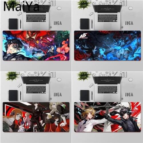 Maiya High Quality Persona 5 DIY Design Pattern Game mousepad Free Shipping Large Mouse Pad Keyboards Mat
