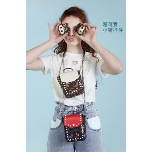 Small bag female 2019 new summer mini coin purse mobile phone bag shoulder fashion chain bag