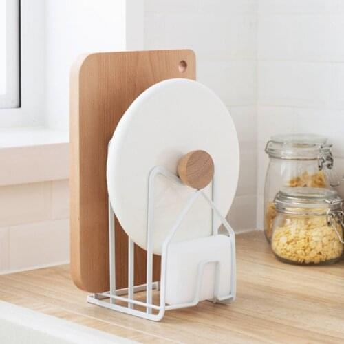Multi Layer Chopping Cutting Board Holder Pot Lid Organizer Rack Shelf Stand Kitchen Storage Holder