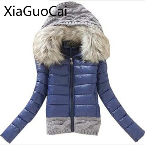 Fashion Brand High Quality Women Coats Hooded Mantle Female Parkas Fur Short Pockets Jackets for Girl Drop Shipping Lu5 35