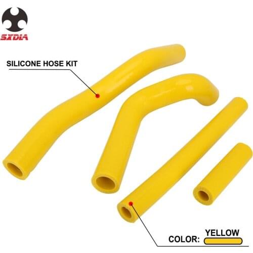 Motorcycle Silicone Radiator Hose Silicone Coolant Hose Kit For SUZUKI RM125 RM 125 2001 2002 2003 2004 2005 2006 2007 2008
