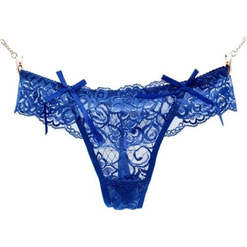 Newest Women Underwear SexyLadies Briefs Seamless T Panties g String Thong Female Transparent Lace Lingerie Panties