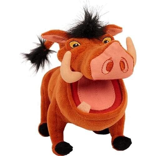 New Cute Anime Pumbaa Plush Kids Stuffed Animals Toys For Children Christmas Gifts 20CM