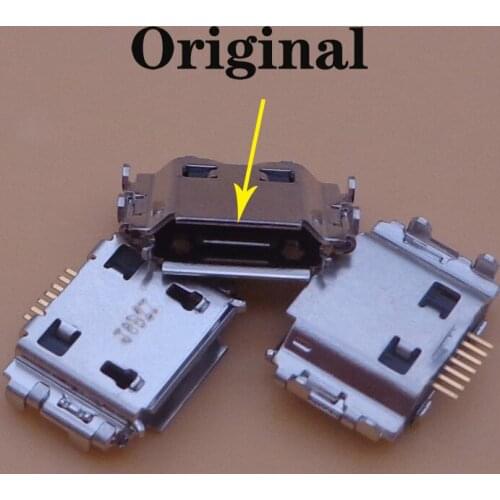 50pcs/lot New USB Socket port for Samsung Galaxy i9220 N7000 S5830 S8300 micro USB charge charging connector plug dock Port