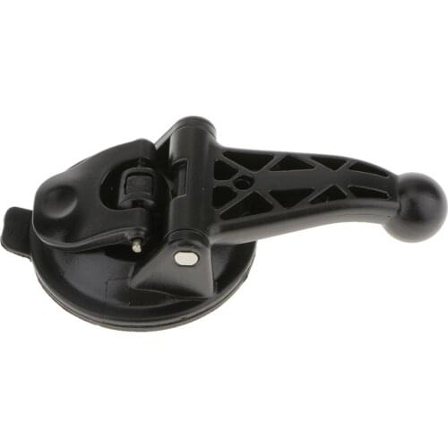 360 Degree Plastic Suction Cup Car Mount GPS Holder for Nuvi GPS Black