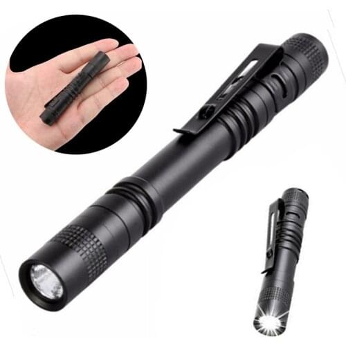 Pen Light Mini Portable LED Flashlight 1 Switch Mode Led Flashlight for The Dentist and For Camping Hiking Out Daily Waterproof