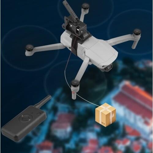 Remote Thrower for DJI Mavic 2/Pro/Air 2/FIMI X8SE Phantom 3 4 Fishing Bait Delivery Parabolic Drone Air-Dropping System