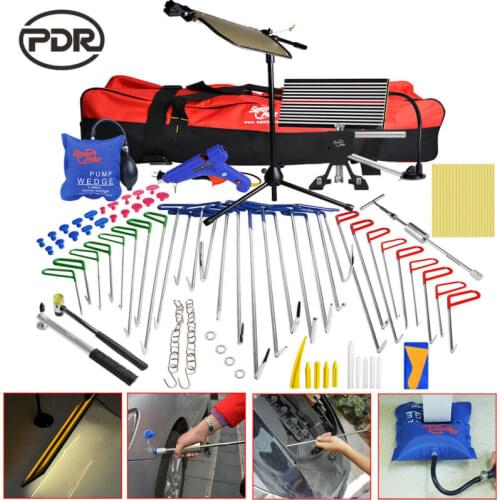 High Quality PDR Rubber Hammer Crowbars Wedge Pump LEd Line Board Dent Removal Tools