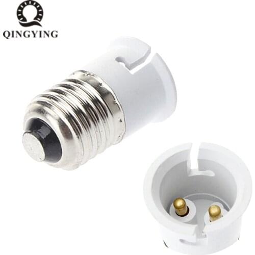1pcs E27 to B22 Lamp Holder Converter E27-B22 Led Lamp Bulb Base Conversion Socket Light Adapter Light Base Holder