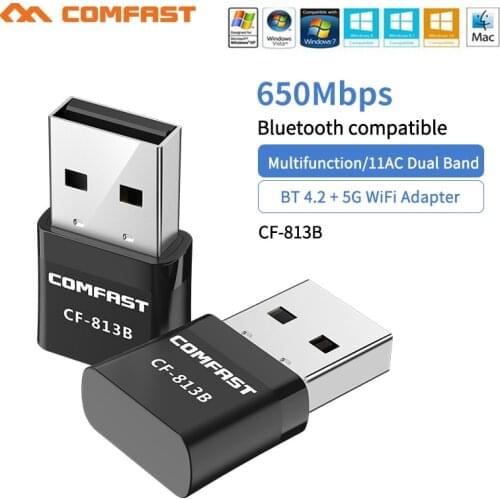 10pc Bluetooth Compatible 4.2 Adapter 5Ghz USB Transmitter for BT Computer Receptor Laptop Earphone Printer Data Dongle Receive