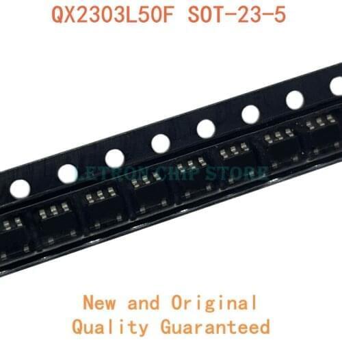 20PCS QX2303L50F SOT-23-5 L50 5V SOT23-5 SMD Transistor new and original IC Chipset