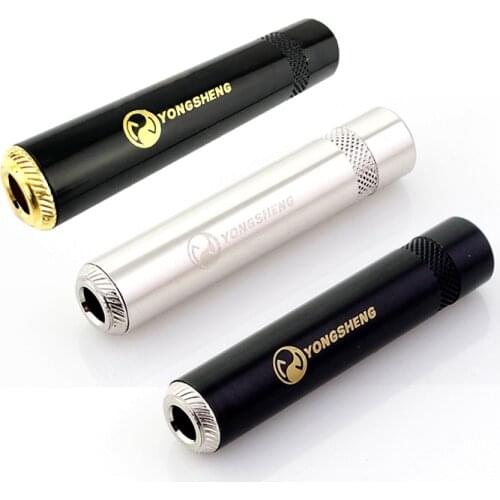 Neutriks Yongsheng YS2203P large three-core female plug stereo 6.35/6.5mmTRS gold-plated metal shell