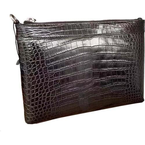 Fanzunxing Man bag Thai crocodile skin envelope bag man bag large capacity business bag men bag men clutch bag