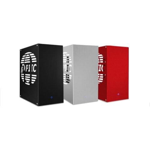 PC Gamer Case ITX MINI Case HTPC Safe Cabinet All-aluminum For Graphics Card RTX 2070 1660 i3 i5 i7 8700 K39 Small Chassis G