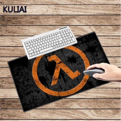 XGZ Half Life Rectangle Fast Large Game MousePad 400X900X5MMXXL Keyboard Gamer Notebook Gaming Mouse Pads Decorate Your Table
