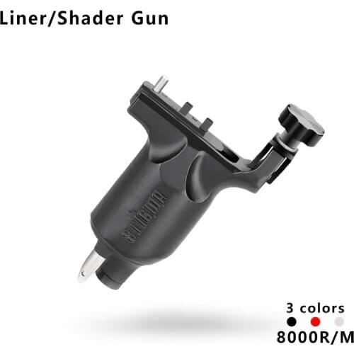 Stigma Tattoo Machine Rotary Adjustable Shader and Liner Gun RCA Cord Strong Motor for 8000r/m Powerful Stroke Direct Drive M648