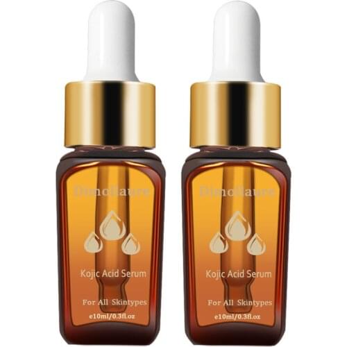 Dimollaure Kojic Acid Serum Hyaluronic acid whitening removal scar Freckle melasma Acne scar pigment sunburn Melanin serum