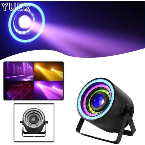 LED 40W RGBW 4IN1 Par Light Witch 70X0.2W RGB Aperture DMX 11/14CH Stage Beam Effect Lighting Show DJ Wedding Party Indoor Bar