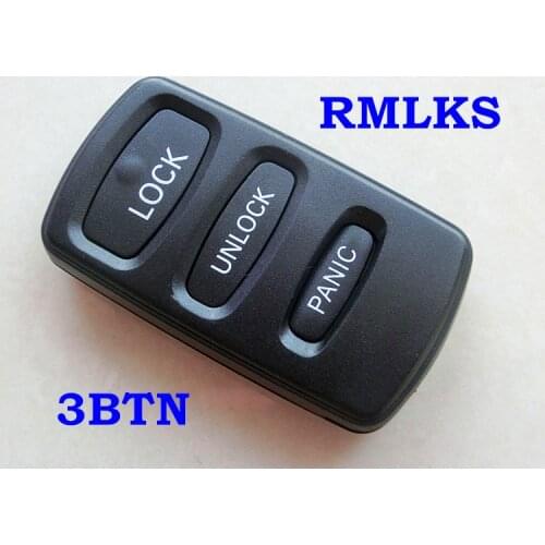 RMLKS Remote Key FOB Replace Case Key Shell Fit for Mitsubishi Pajero V73 Outlander 2 3 Button Remote Key