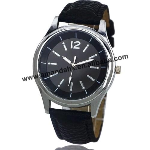 100pcs/lot Popular wholesale men women watches fashion casual leather dress wristwatches hot sale women watches 8157