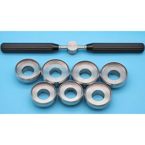 Premium Quality 5539 Rx Watch Case Opener Tool Assortment of 7 Dies 30.5~36.5mm Size