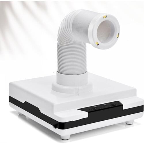 60W Nail Dust Collector Nails Fan Remover Machine for Full Nail Nail Drills