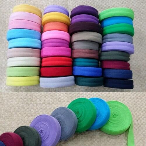 Free Shipping! 300yards/lot Baby Girls hair Fold Over Elastic 5/8'' 1.5cm FOE Girl DIY Stretchy Band For Hair Accessories