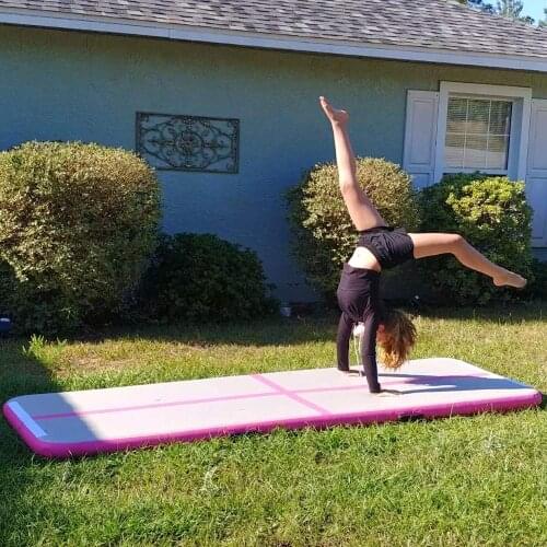 Free Shipping Gift Gymnastics 5M Inflatable Air Track Air Floor Tumbling Mats For Gym Cheerleading Inflatable Training Mat