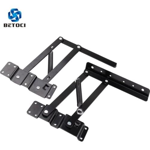 BETOCI Home folding coffee table lift hinge furniture gas lift riser folding home desk hinge folding spring tea table mechanism