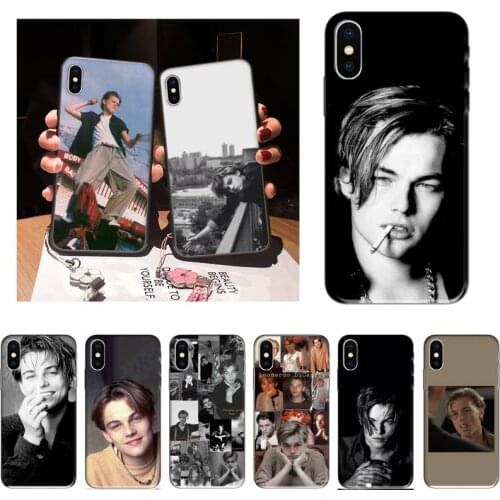PXCEHNG Leonardo DiCaprio Phone Case For iPhone 12 Mini 11 Pro XS Max X XR 7 8 Plus