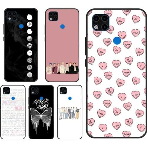 Love Yourself Wings Logo Case For Xiaomi Redmi Note 7 8 9 10 Pro Note 9S 8T Cover Fundas For Redmi 9T 9A 8A K40 9C