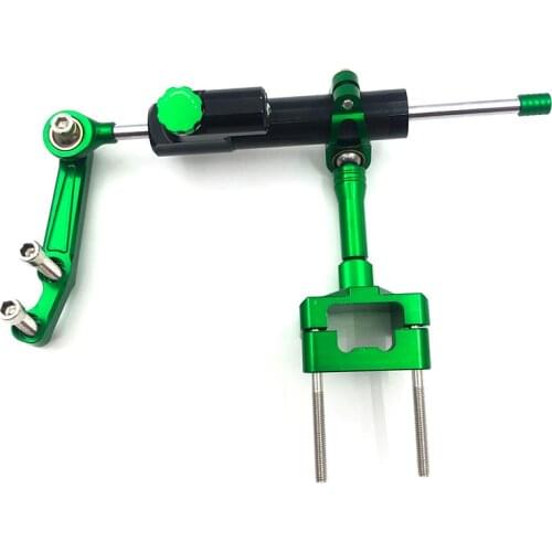 For Kawasaki NINJA 250R EX250 2008 - 2012 11 Motorcycle Stabilizer Damper Steering Mounting Mount Bracket Holder Support Kit Se